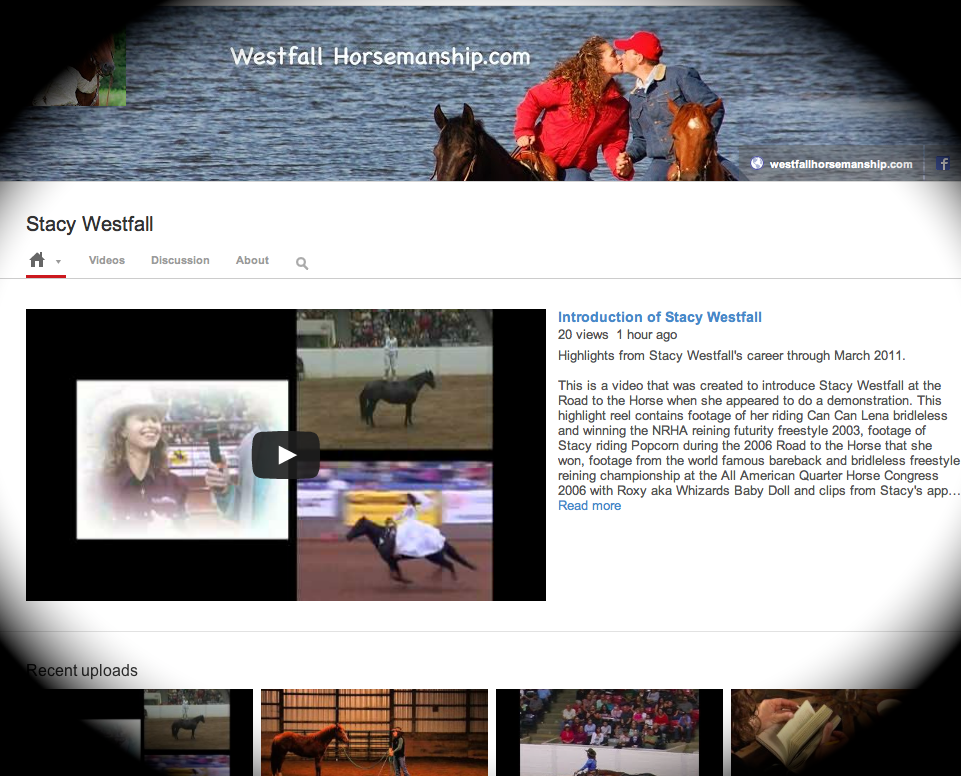 Visit Stacy Westfall on YouTube!