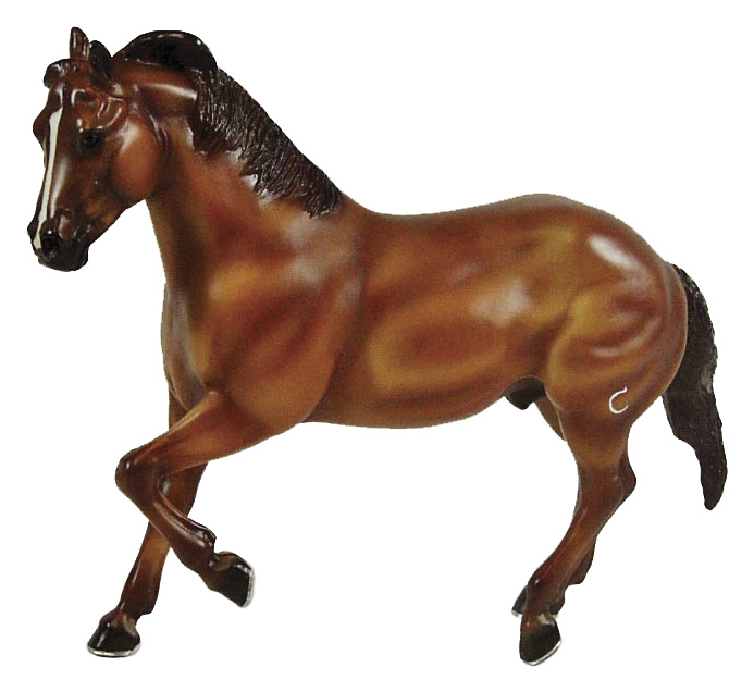 Stacy Westfall's Horse Popcorn as a Breyer Horse