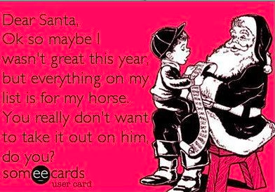 Santa horse list