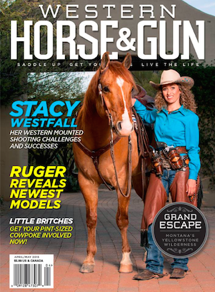 Western Horse and Gun Cover